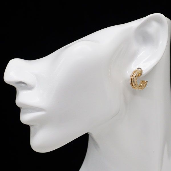 Bvlgari Earrings (For Both Ears) K18Yg B.Zero1