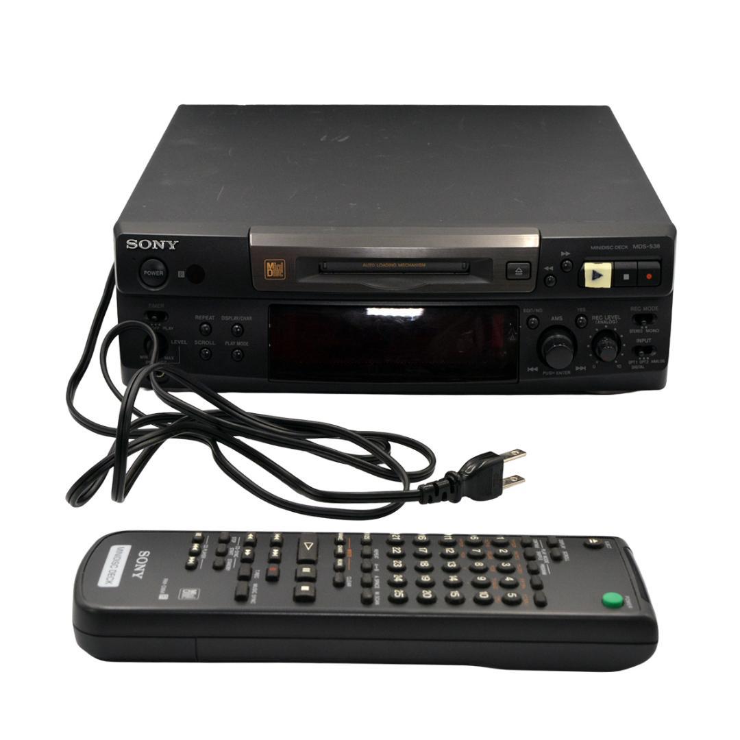 Sony Cd, Md Cassette Decks Mds-S38