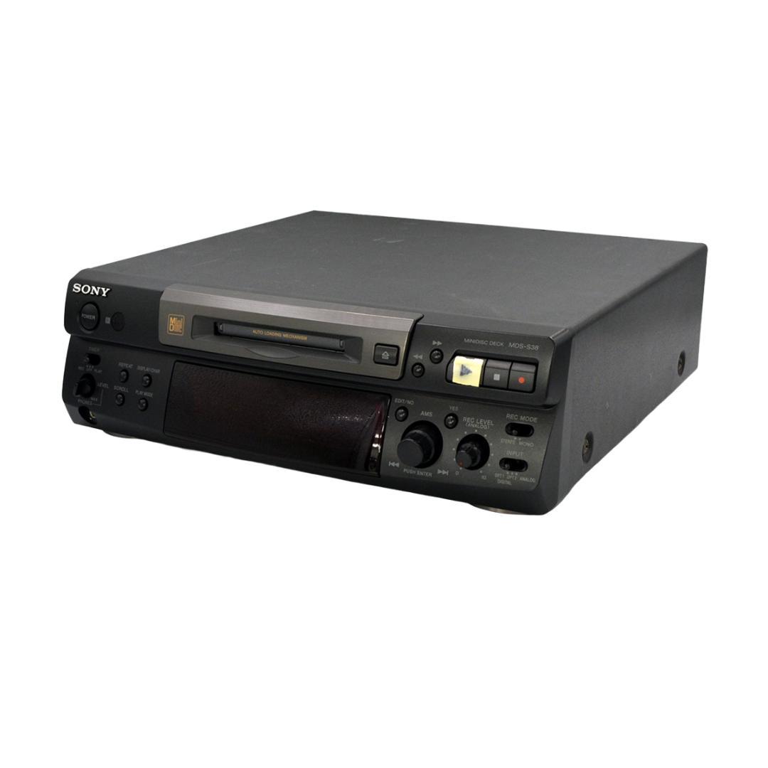 Sony Cd, Md Cassette Decks Mds-S38