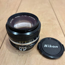 Lens (Single Focus) Nikkor F/1.4