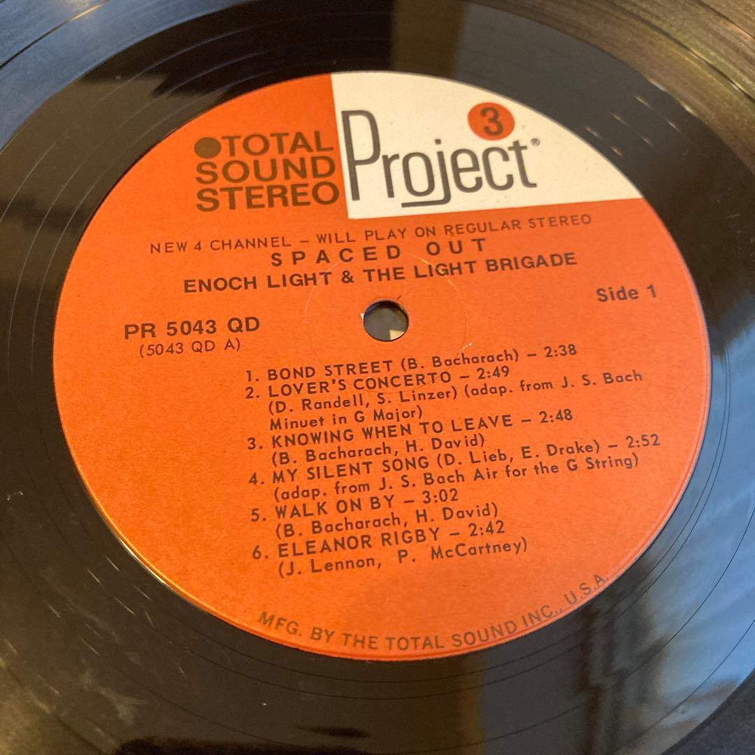 Overseas Music Enoch Light Spaced Out Lp