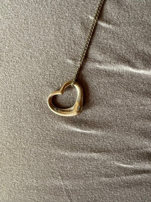 Tiffany Necklaces Co. Open Heart Necklace 925