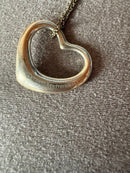 Tiffany Necklaces Co. Open Heart Necklace 925