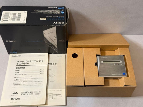 Sony Portable Md Player Mz-Nh1 Hi-Md
