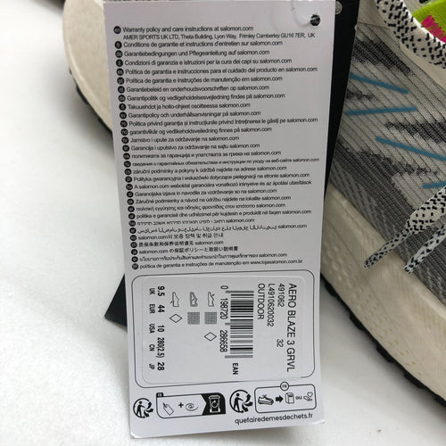 Salomon Sneakers Aero Blaze 3 Grvl Vanilla Ice Ojos Del Salar Black 491062