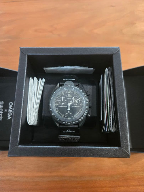 Digital Watches Omega X Swatch Mission To The Moonphase