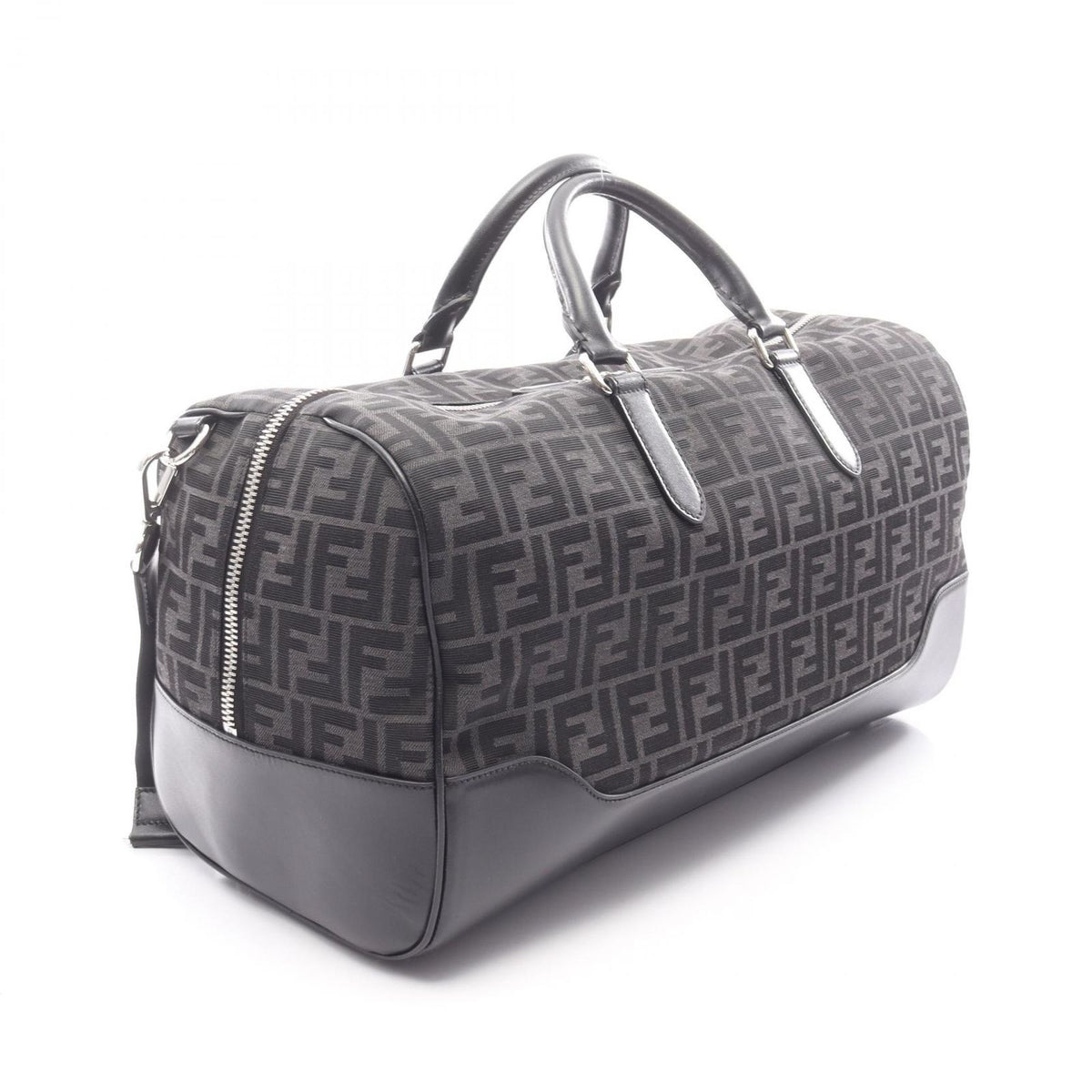 Fendi Boston Bag Travel Ff 2Way 7Va496Ag0M Gebruikt A