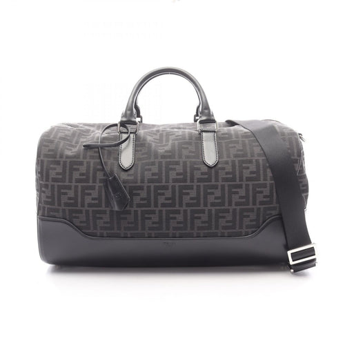 Fendi Boston Bag Travel Ff 2Way 7Va496Ag0M Used A