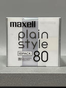 Maxell Md Plain Style 80 10