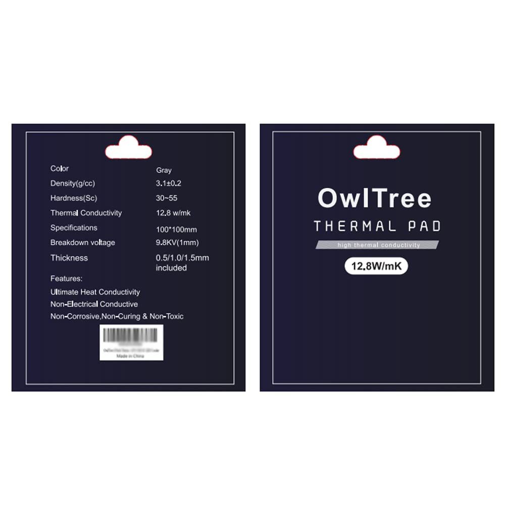 Others Owltree 3 100X100Mm 12.8W/Mk Cpu Gpu Ssd Ic Led
