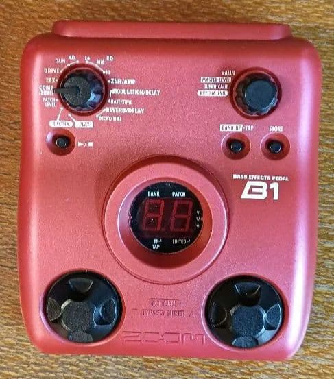 Roland Electric Basses Zoom B1 Bass Effects Pedal