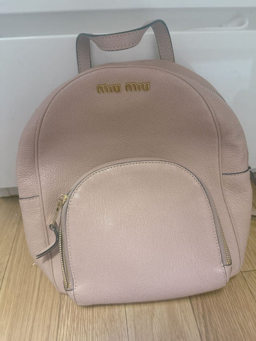 Miu Backpacks Miumiu