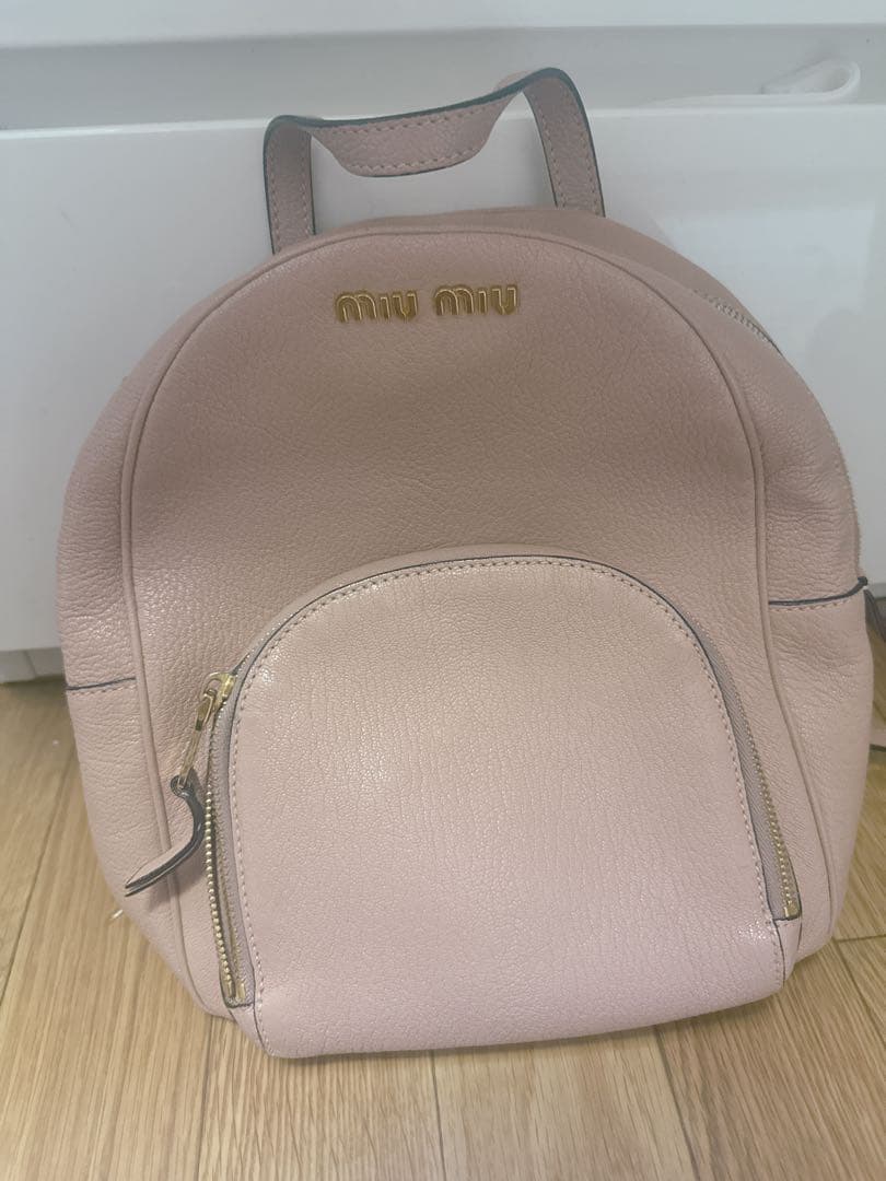 Miu Backpacks Miumiu