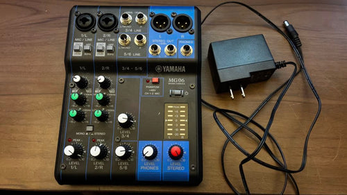 Yamaha Analog Mixers Mg06