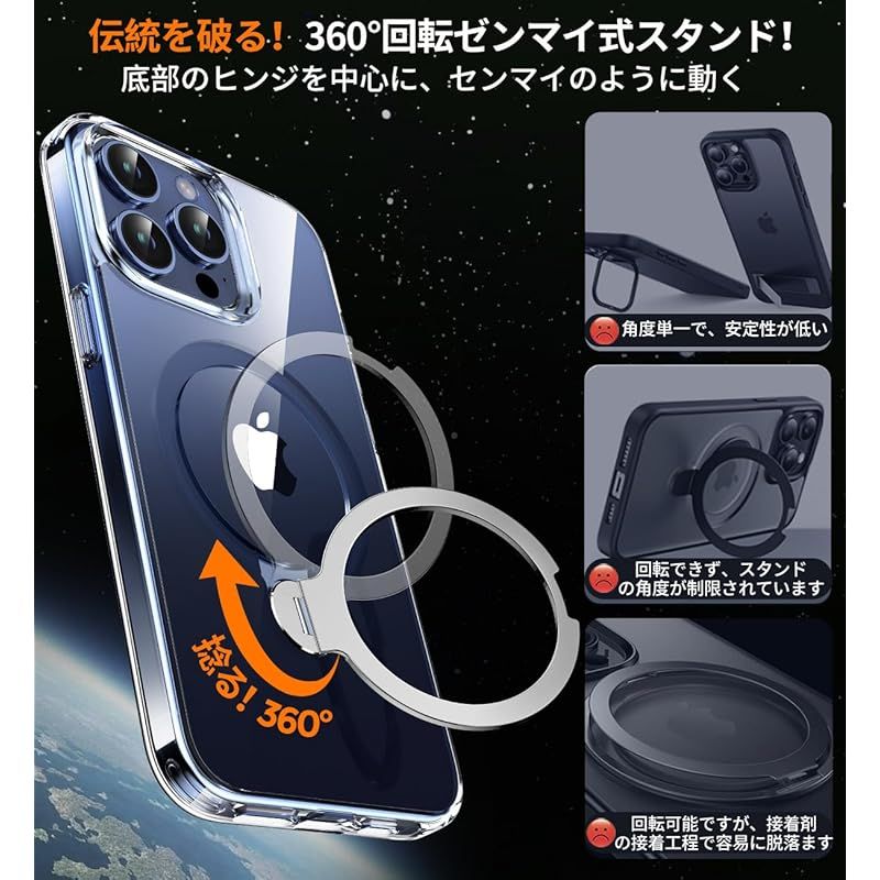 Iphone Case Cover 360 Rosycover 13 Pro Max Magsafe 0