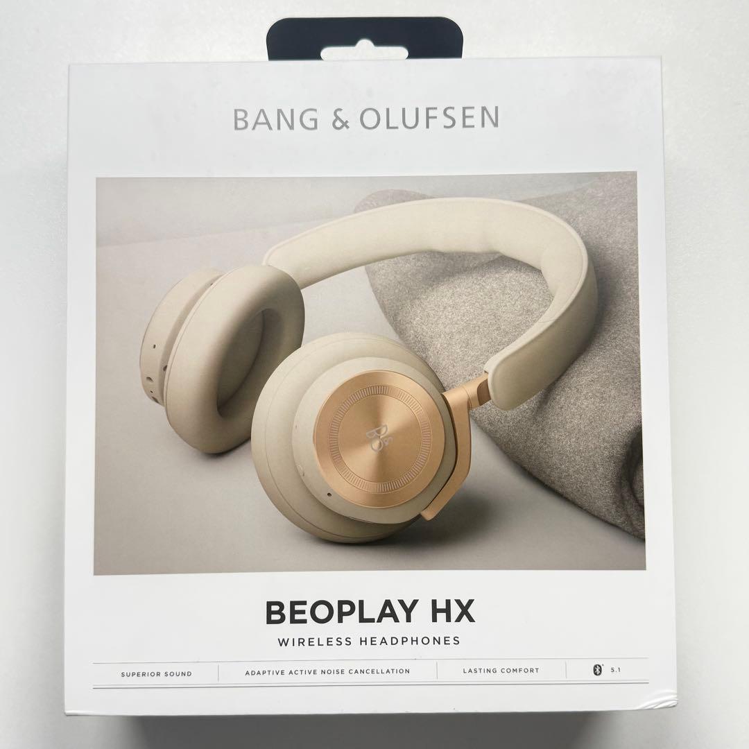 Bang Olufsen Wireless Headphones Beoplay Hx Gold Tone