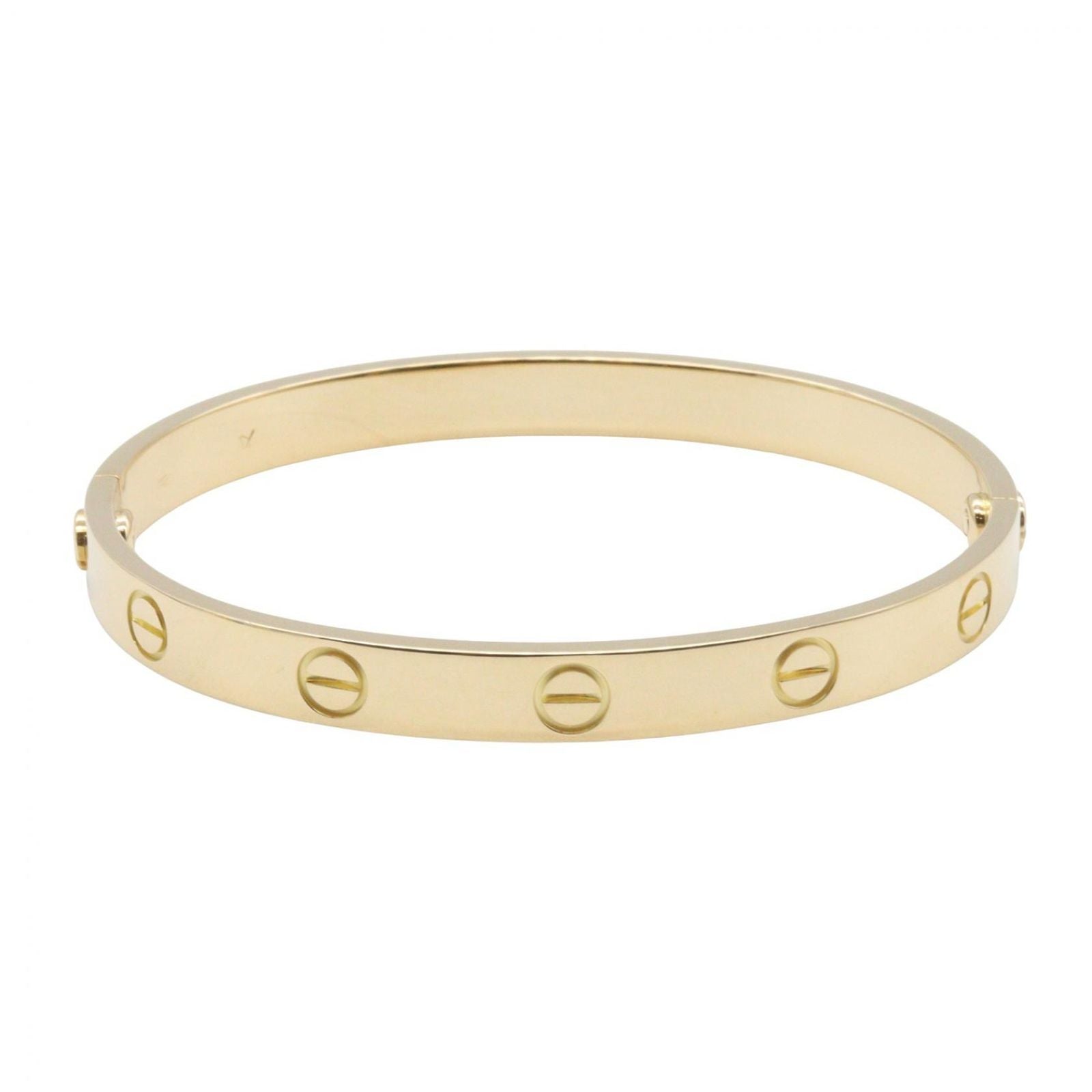 Cartier Bracelet 16 K18 Used A