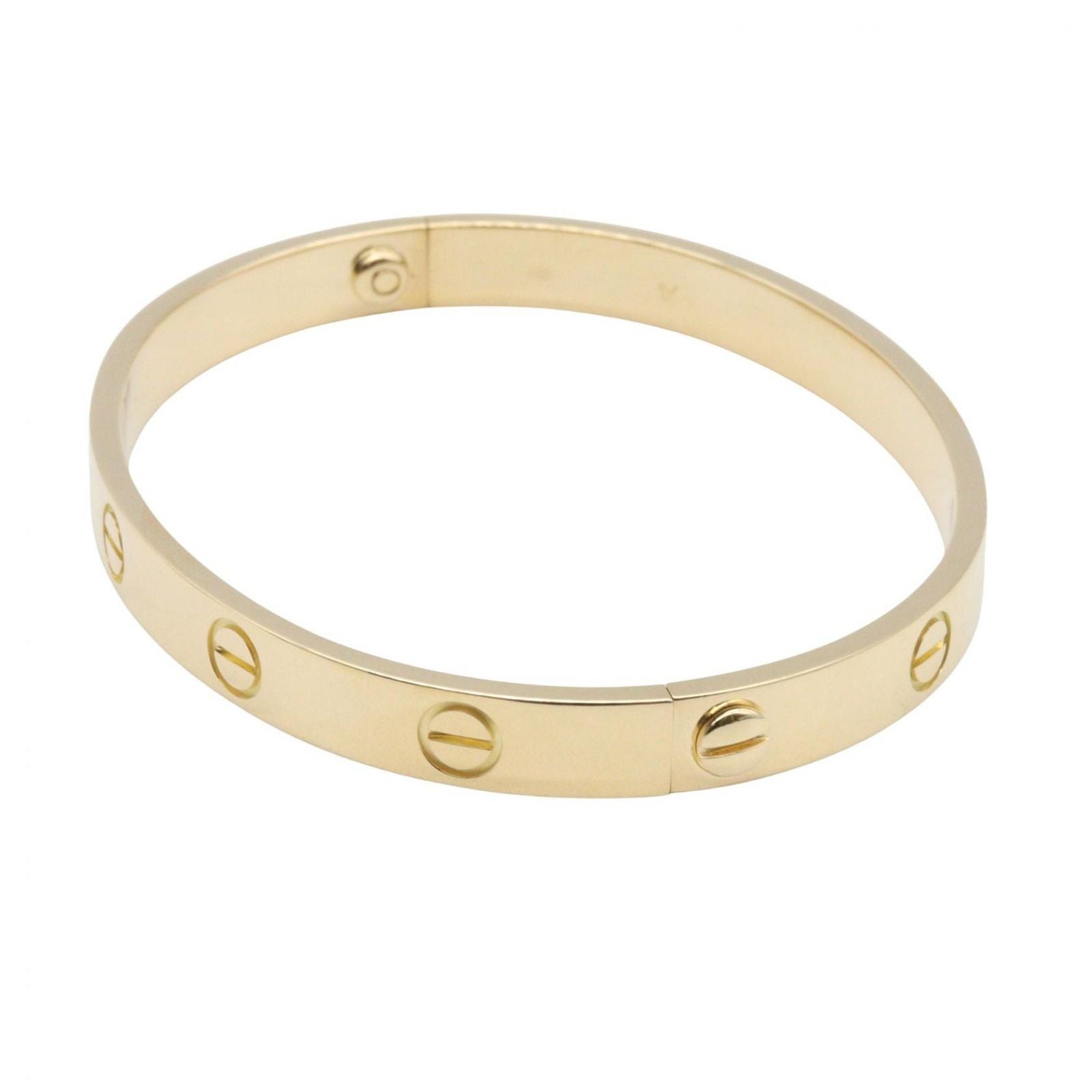 Cartier Bracelet 16 K18 Used A