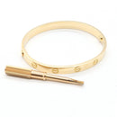 Cartier Bracelet 16 K18 Used A