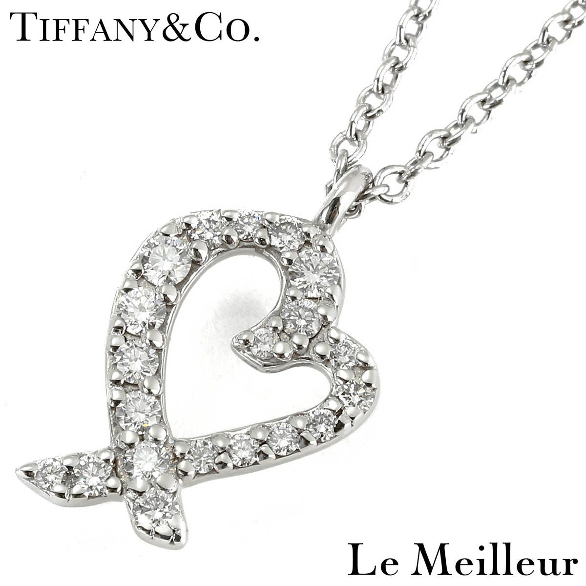 Tiffany Necklace Tiffany&Co. K18Wg Ok