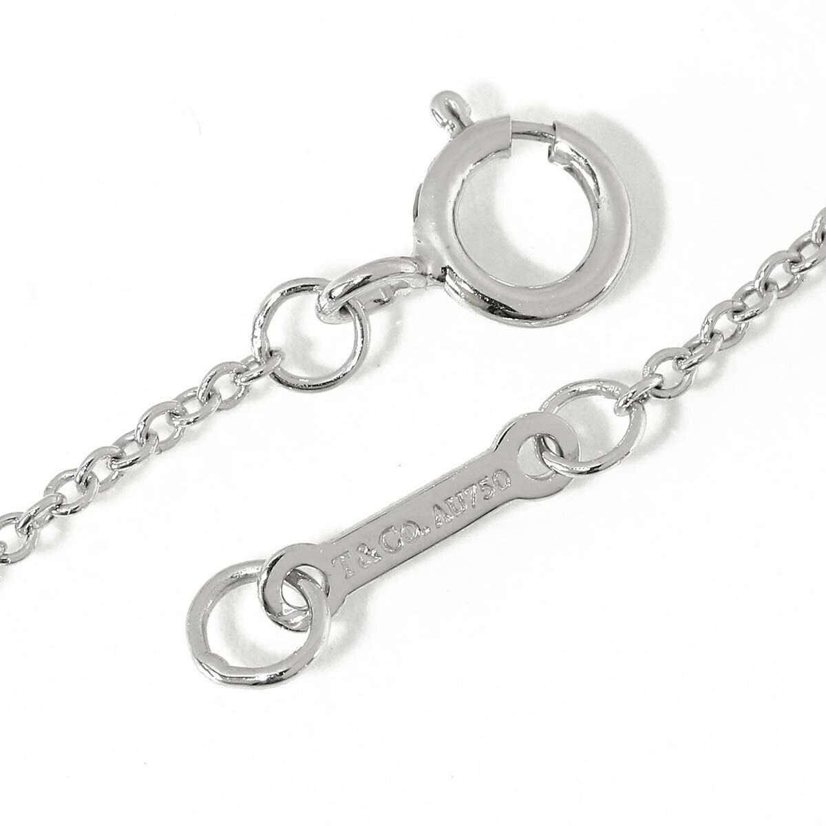 Tiffany Necklace Tiffany&Co. K18Wg Ok