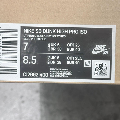 Nike Sb Sneakers Dunk High Doraemon Ci2692-400 X