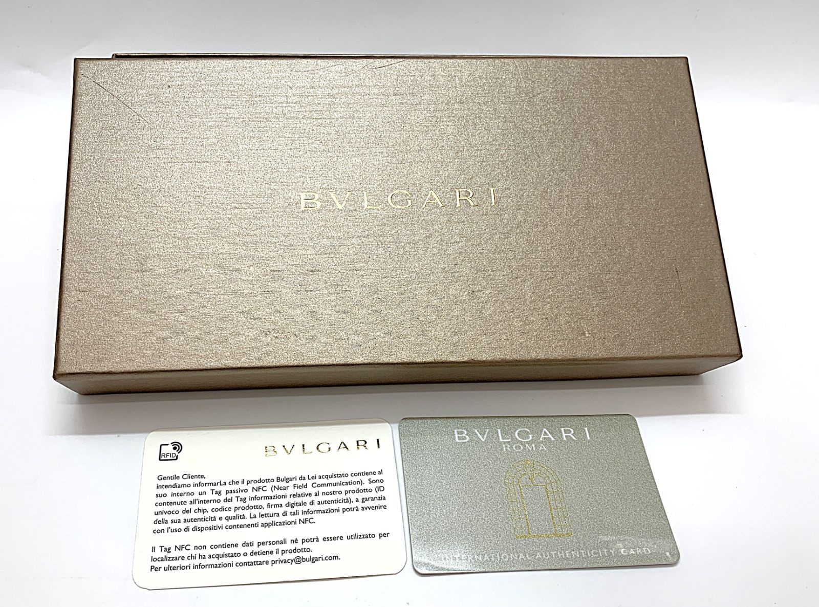 Bvlgari Long Wallet