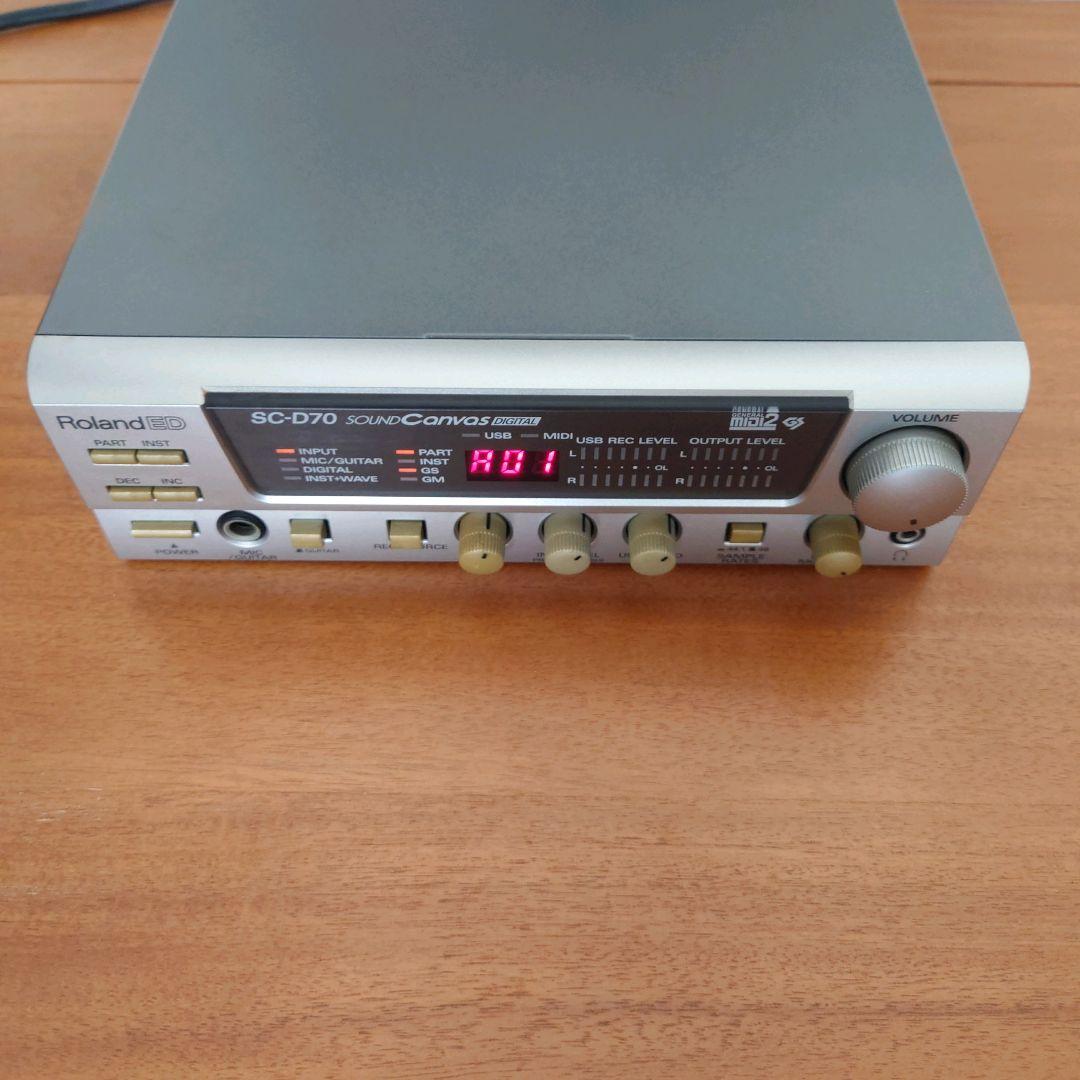 Roland Hardware Sound Source Sc-D70 Canvas