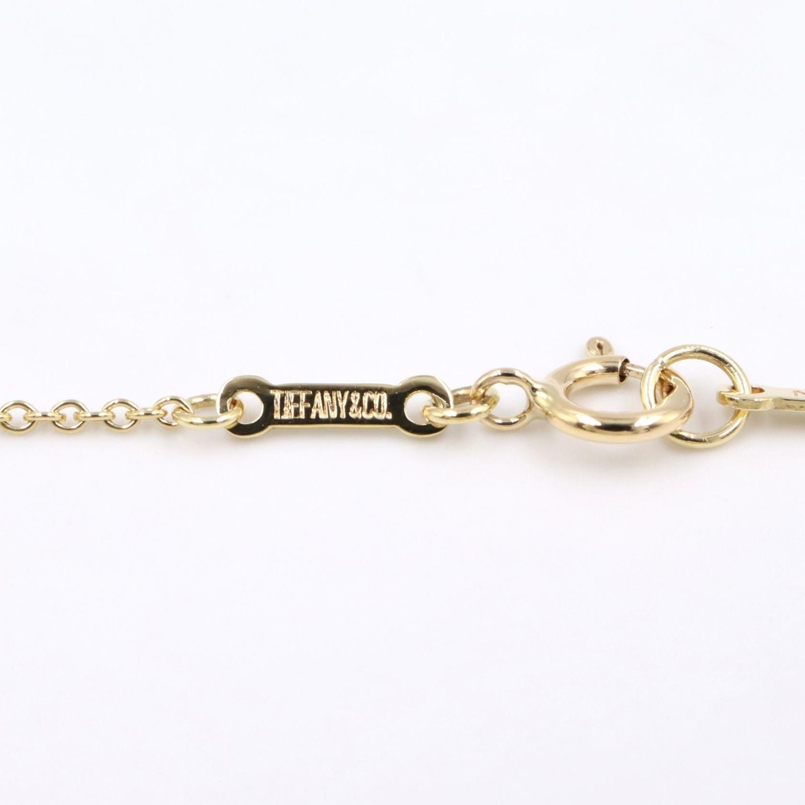 Tiffany Necklace Co K18 Used A