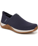 Loafers Leather Shoes Ryka Womens Echo Unwind Slip On Sneakers Academy Blue