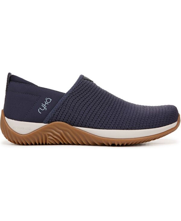 Loafers Leather Shoes Ryka Womens Echo Unwind Slip On Sneakers Academy Blue