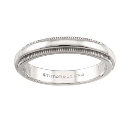 Tiffany Ring Tiffany&Co. 10 Pt Milgrain 90328892
