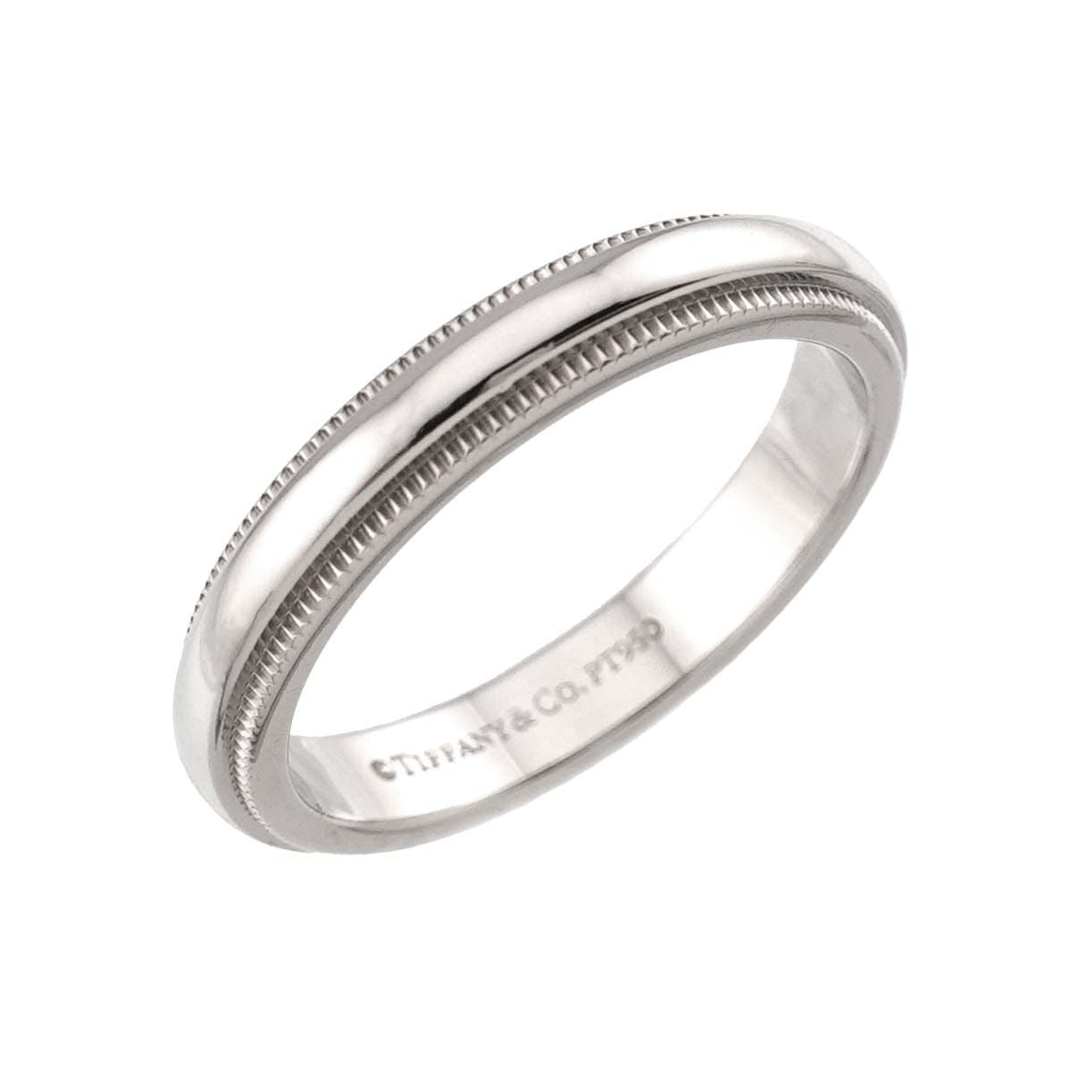 Tiffany Ring Tiffany&Co. 10 Pt Milgrain 90328892