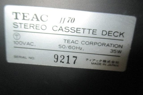 Teac Cd Md Cassette Deck Stereo