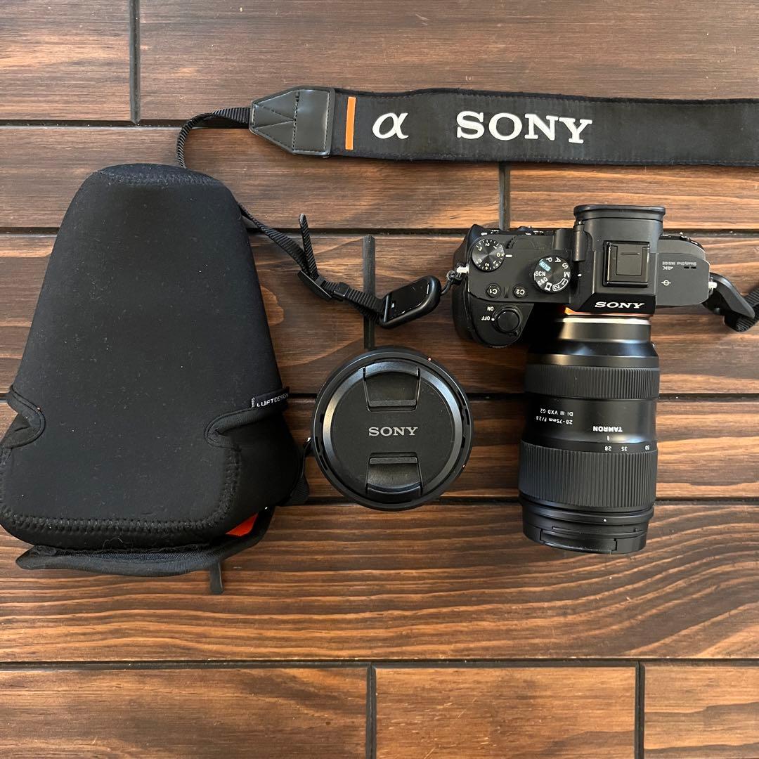Sony Mirrorless Interchangeable Lips 7Iii+Tamron28-75 G2+Sony F1.8
