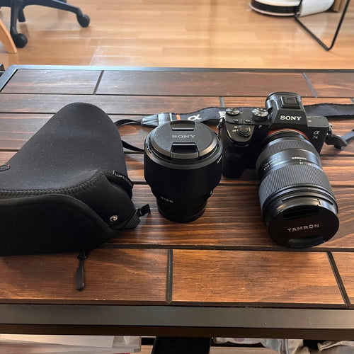 Sony Mirrorless Interchangeable Lips 7Iii+Tamron28-75 G2+Sony F1.8