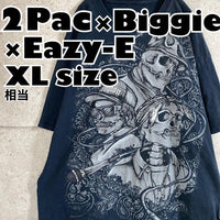 T-Shirts Hiphop T 2Pac Biggie Eazy-E