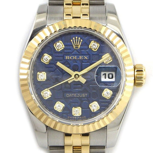Rolex Watch (Digital) 179173G 10 K18Yg Ss Oh