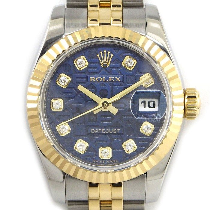 Rolex Watch (Digital) 179173G 10 K18Yg Ss Oh