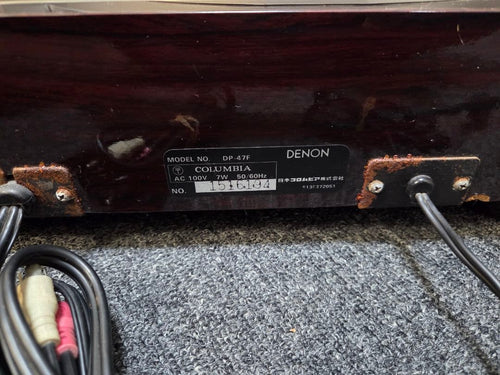 Denon Record Players (Turntables) Dp-47F
