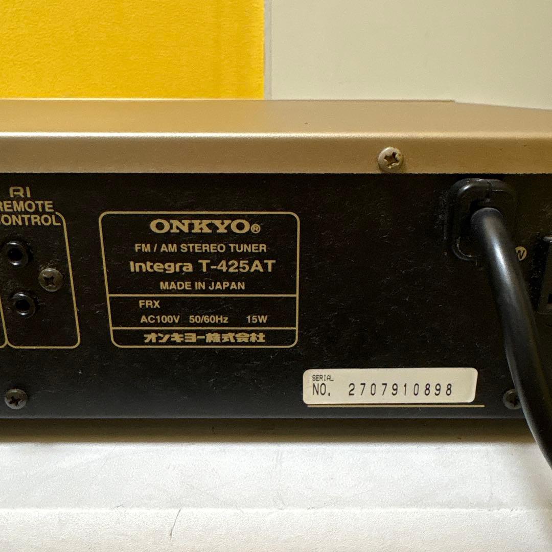 Radio Tuners Y25 Onkyo T-425At Fm/Am