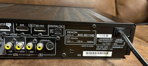Denon Av Amplifiers Avc-S511Hd 5.1Ch +3.1Ch