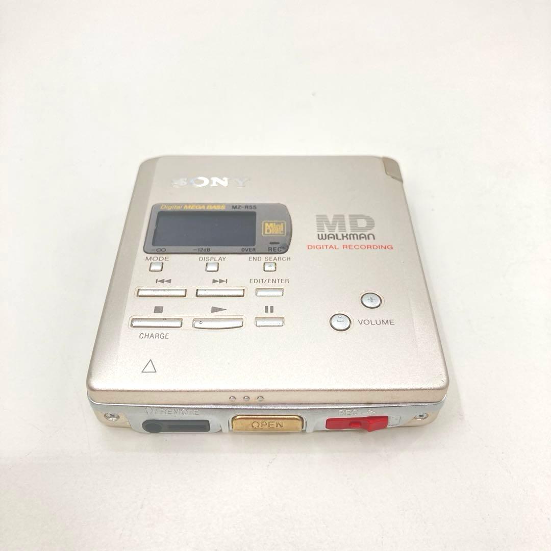 Sony Portable Md Player Mz-R55 Ok Ac