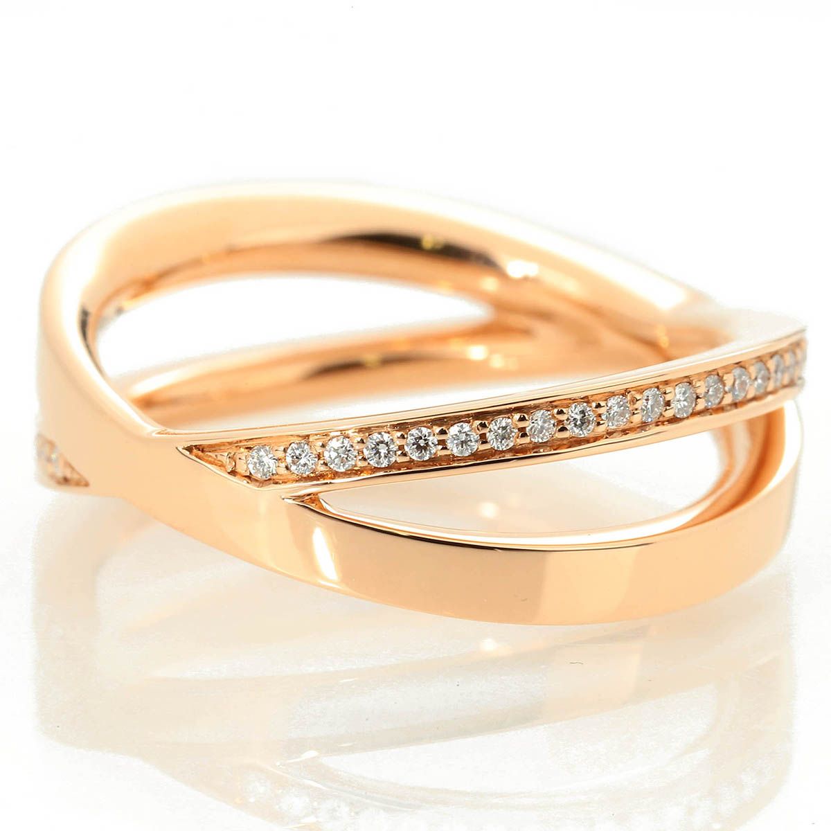 Tiffany Ring Tiffany&Co. X K18Pg 9 Ok