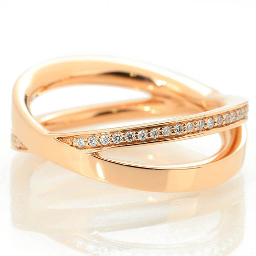 Tiffany Ring Tiffany&Co. X K18Pg 9 Ok