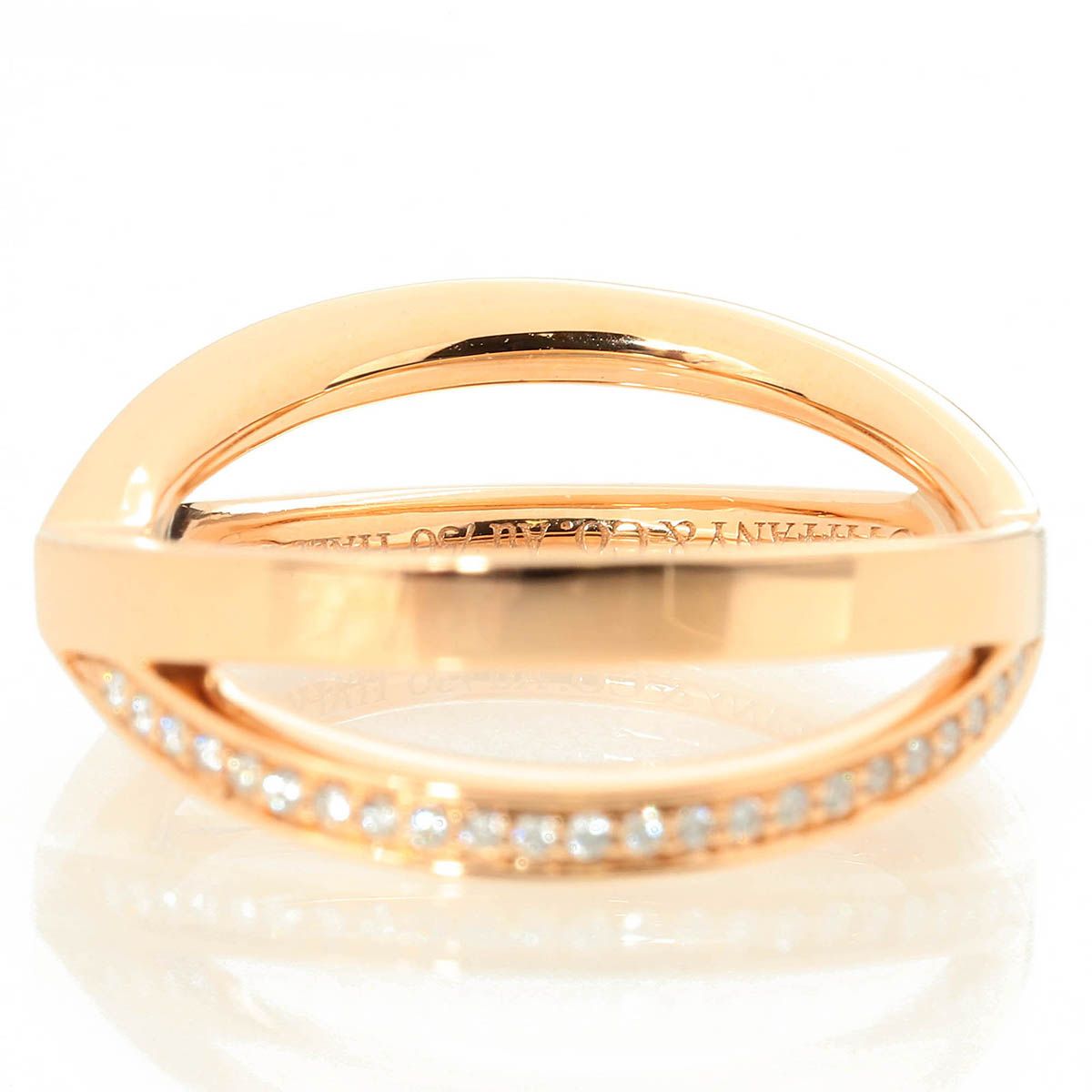 Tiffany Ring Tiffany&Co. X K18Pg 9 Ok