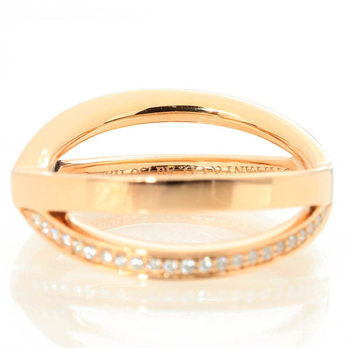 Tiffany Ring Tiffany&Co. X K18Pg 9 Ok