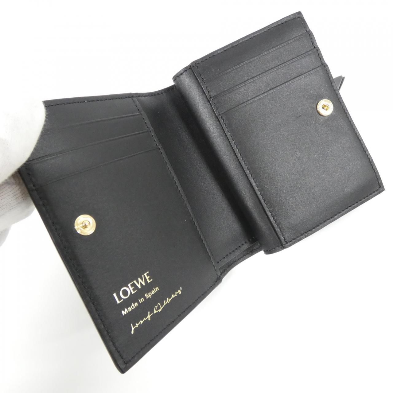 Loewe Others C643Ncwx06 1101/Black+Burgundy Gold(