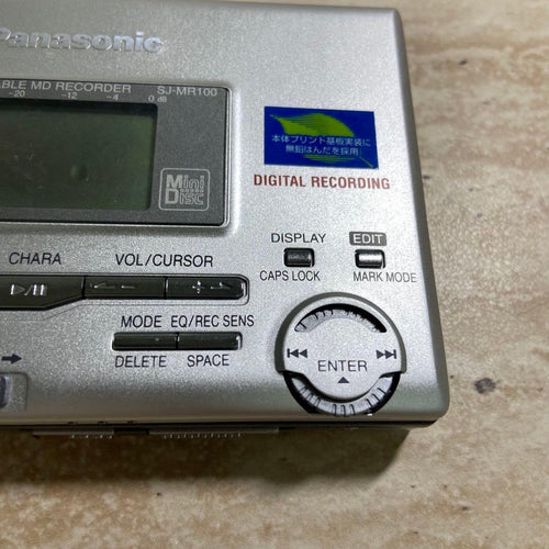 Panasonic Portable Md Players Sj-Mr100 7920