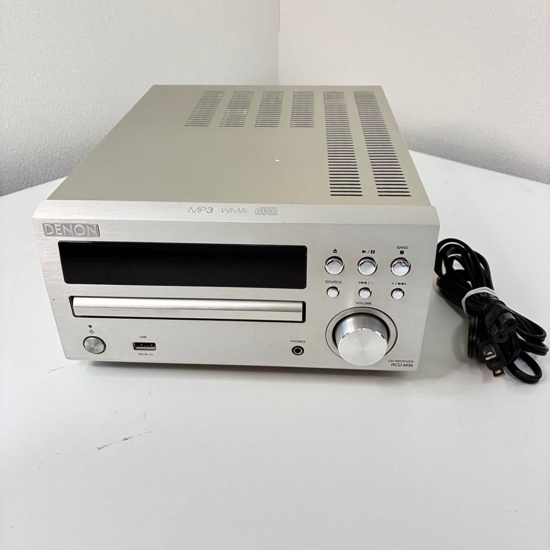 Cd Md Cassette Deck Denon Rcd-M39
